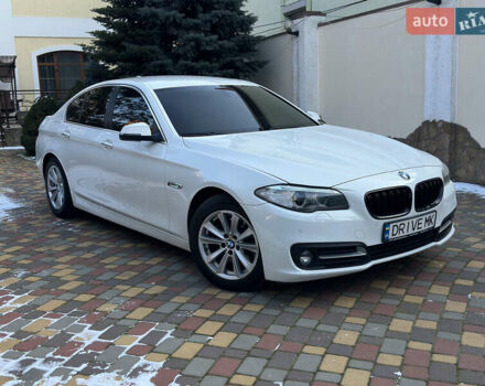 Белый БМВ 5 Серия, объемом двигателя 2 л и пробегом 138 тыс. км за 16900 $, фото 1 на Automoto.ua