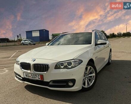 Белый БМВ 5 Серия, объемом двигателя 2 л и пробегом 285 тыс. км за 17499 $, фото 1 на Automoto.ua