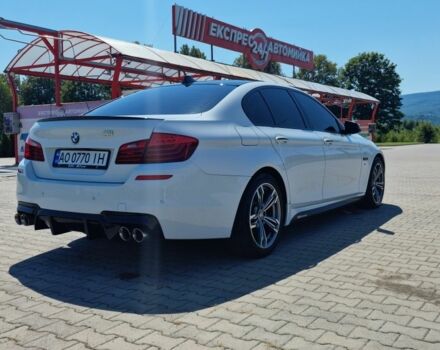 Белый БМВ 5 Серия, объемом двигателя 2 л и пробегом 98 тыс. км за 19500 $, фото 1 на Automoto.ua
