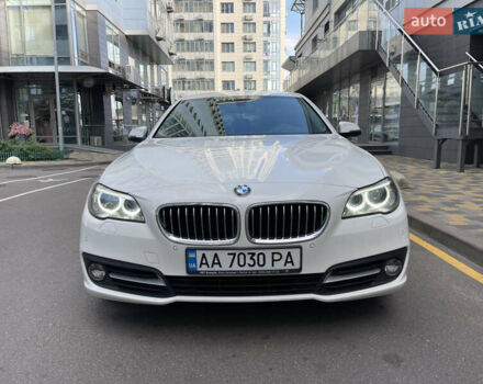 Белый БМВ 5 Серия, объемом двигателя 2 л и пробегом 159 тыс. км за 16500 $, фото 1 на Automoto.ua