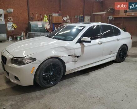 Белый БМВ 5 Серия, объемом двигателя 2 л и пробегом 101 тыс. км за 10100 $, фото 1 на Automoto.ua