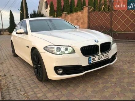Білий БМВ 5 Серія, об'ємом двигуна 2 л та пробігом 160 тис. км за 22800 $, фото 1 на Automoto.ua