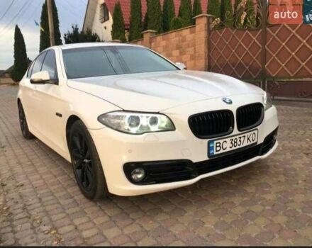 Белый БМВ 5 Серия, объемом двигателя 2 л и пробегом 160 тыс. км за 22800 $, фото 1 на Automoto.ua