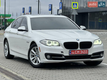 Белый БМВ 5 Серия, объемом двигателя 2 л и пробегом 220 тыс. км за 11700 $, фото 1 на Automoto.ua