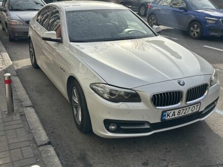 Белый БМВ 5 Серия, объемом двигателя 2 л и пробегом 284 тыс. км за 15600 $, фото 1 на Automoto.ua