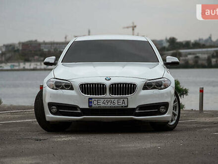 Белый БМВ 5 Серия, объемом двигателя 2 л и пробегом 172 тыс. км за 16700 $, фото 1 на Automoto.ua