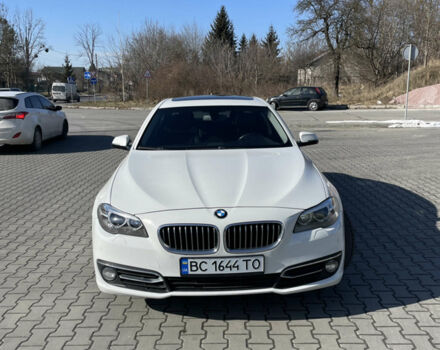 Белый БМВ 5 Серия, объемом двигателя 2 л и пробегом 219 тыс. км за 17300 $, фото 1 на Automoto.ua