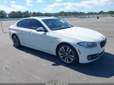 Белый БМВ 5 Серия, объемом двигателя 2 л и пробегом 67 тыс. км за 2100 $, фото 1 на Automoto.ua