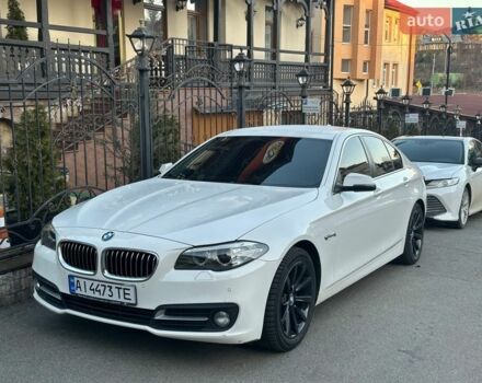 Белый БМВ 5 Серия, объемом двигателя 2 л и пробегом 187 тыс. км за 15500 $, фото 1 на Automoto.ua