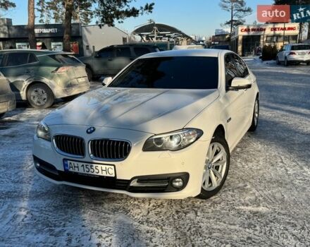 Белый БМВ 5 Серия, объемом двигателя 2 л и пробегом 198 тыс. км за 14500 $, фото 1 на Automoto.ua