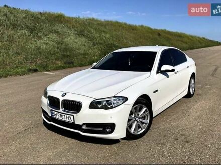 Белый БМВ 5 Серия, объемом двигателя 2 л и пробегом 132 тыс. км за 17300 $, фото 1 на Automoto.ua