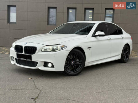 Белый БМВ 5 Серия, объемом двигателя 2 л и пробегом 185 тыс. км за 18900 $, фото 1 на Automoto.ua