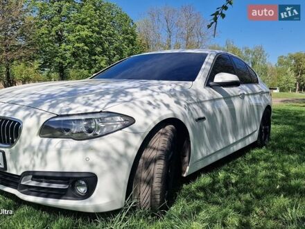Білий БМВ 5 Серія, об'ємом двигуна 2 л та пробігом 122 тис. км за 19000 $, фото 1 на Automoto.ua