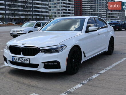 Білий БМВ 5 Серія, об'ємом двигуна 3 л та пробігом 160 тис. км за 31000 $, фото 1 на Automoto.ua
