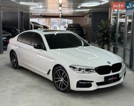Белый БМВ 5 Серия, объемом двигателя 2 л и пробегом 96 тыс. км за 29500 $, фото 1 на Automoto.ua