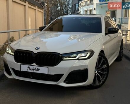 Белый БМВ 5 Серия, объемом двигателя 2 л и пробегом 105 тыс. км за 36900 $, фото 1 на Automoto.ua