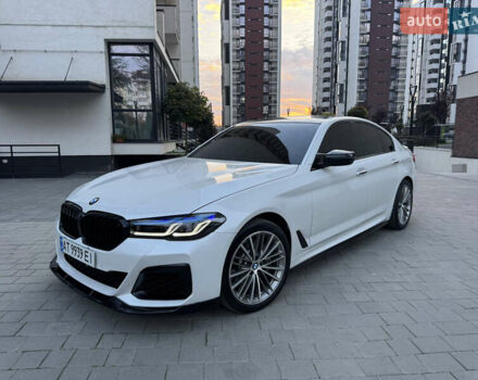 Белый БМВ 5 Серия, объемом двигателя 3 л и пробегом 146 тыс. км за 35000 $, фото 1 на Automoto.ua