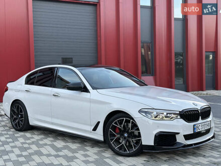 Белый БМВ 5 Серия, объемом двигателя 3 л и пробегом 153 тыс. км за 29000 $, фото 1 на Automoto.ua
