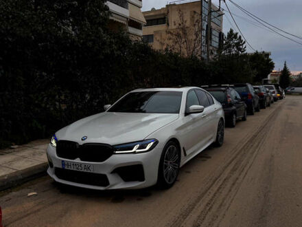 Белый БМВ 5 Серия, объемом двигателя 3 л и пробегом 133 тыс. км за 34500 $, фото 1 на Automoto.ua