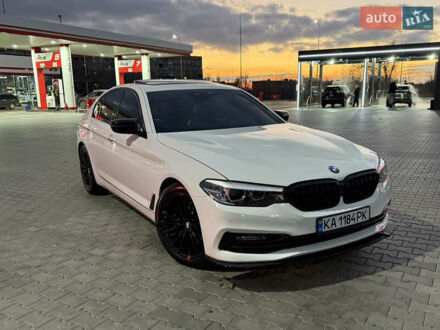 Белый БМВ 5 Серия, объемом двигателя 2 л и пробегом 130 тыс. км за 25500 $, фото 1 на Automoto.ua