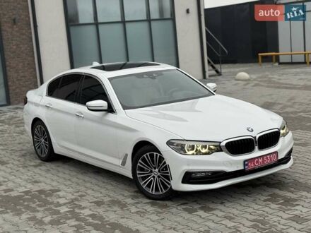 Белый БМВ 5 Серия, объемом двигателя 2 л и пробегом 153 тыс. км за 23900 $, фото 1 на Automoto.ua