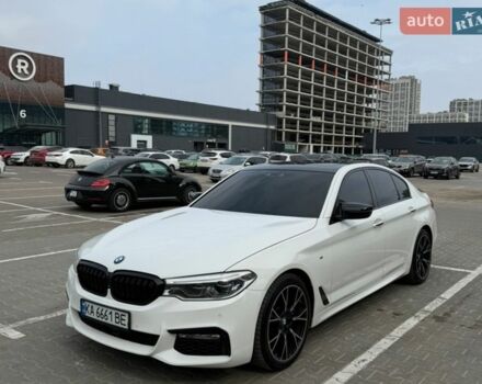 Белый БМВ 5 Серия, объемом двигателя 2.99 л и пробегом 162 тыс. км за 38000 $, фото 1 на Automoto.ua