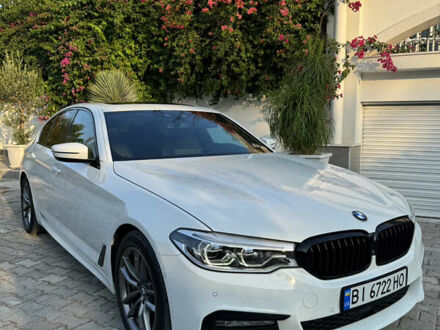 Белый БМВ 5 Серия, объемом двигателя 2 л и пробегом 159 тыс. км за 35000 $, фото 1 на Automoto.ua