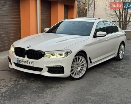 Белый БМВ 5 Серия, объемом двигателя 3 л и пробегом 157 тыс. км за 35499 $, фото 1 на Automoto.ua