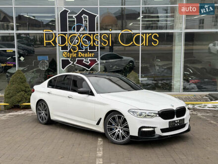 Білий БМВ 5 Серія, об'ємом двигуна 3 л та пробігом 121 тис. км за 31900 $, фото 1 на Automoto.ua