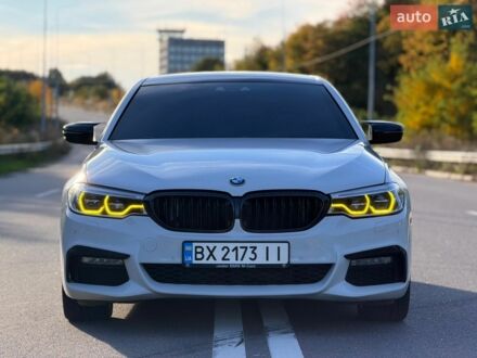 Белый БМВ 5 Серия, объемом двигателя 3 л и пробегом 205 тыс. км за 29999 $, фото 1 на Automoto.ua