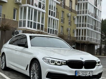 Белый БМВ 5 Серия, объемом двигателя 2 л и пробегом 111 тыс. км за 32500 $, фото 1 на Automoto.ua