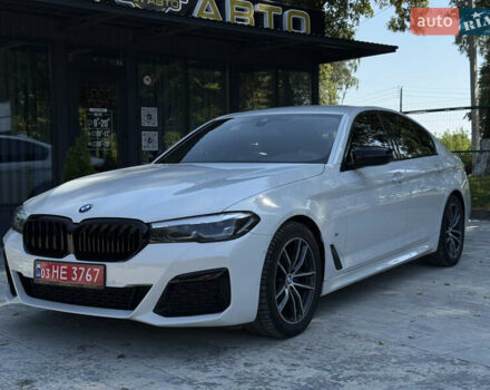 Белый БМВ 5 Серия, объемом двигателя 2 л и пробегом 173 тыс. км за 38900 $, фото 1 на Automoto.ua