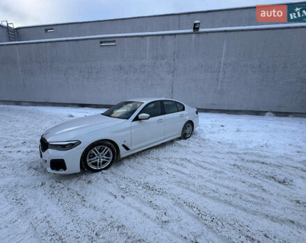 Белый БМВ 5 Серия, объемом двигателя 2 л и пробегом 177 тыс. км за 39500 $, фото 1 на Automoto.ua