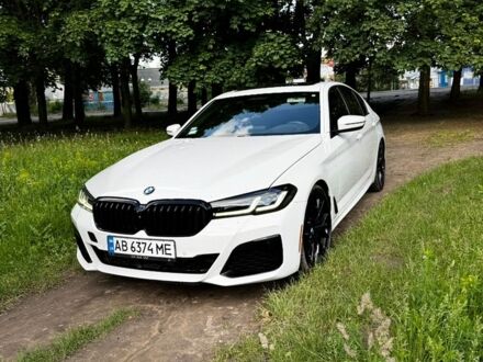 Белый БМВ 5 Серия, объемом двигателя 4.39 л и пробегом 111 тыс. км за 49400 $, фото 1 на Automoto.ua