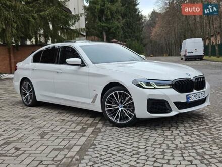 БМВ 5 Серія 2022 у Львові на Automoto.ua Білий БМВ 5 Серія, об'ємом двигуна 2 л та пробігом 44 тис. км за 45999 $, фото 1 на Automoto.ua