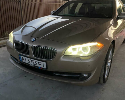 Бежевый БМВ 5 Серия, объемом двигателя 2.98 л и пробегом 275 тыс. км за 20000 $, фото 6 на Automoto.ua