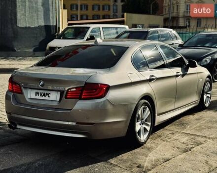 Бежевый БМВ 5 Серия, объемом двигателя 2 л и пробегом 244 тыс. км за 13700 $, фото 4 на Automoto.ua