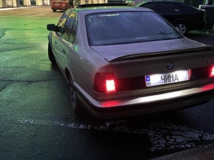 Бежевый БМВ 5 Серия, объемом двигателя 2.5 л и пробегом 500 тыс. км за 3200 $, фото 1 на Automoto.ua