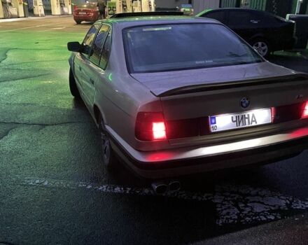 Бежевый БМВ 5 Серия, объемом двигателя 2.5 л и пробегом 500 тыс. км за 3200 $, фото 1 на Automoto.ua