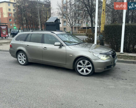 Бежевий БМВ 5 Серія, об'ємом двигуна 3 л та пробігом 330 тис. км за 5900 $, фото 1 на Automoto.ua