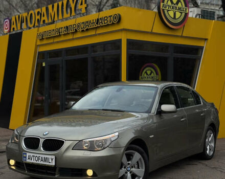 Бежевий БМВ 5 Серія, об'ємом двигуна 3 л та пробігом 174 тис. км за 8400 $, фото 1 на Automoto.ua