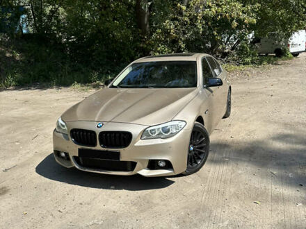 Бежевий БМВ 5 Серія, об'ємом двигуна 2.98 л та пробігом 195 тис. км за 12000 $, фото 1 на Automoto.ua