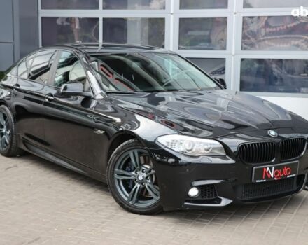 Черный БМВ 5 Серия, объемом двигателя 3 л и пробегом 219 тыс. км за 15900 $, фото 1 на Automoto.ua