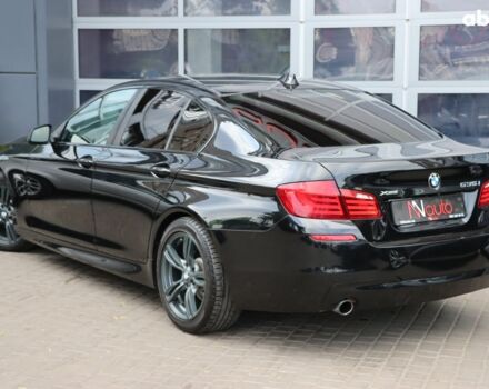 Черный БМВ 5 Серия, объемом двигателя 3 л и пробегом 219 тыс. км за 15900 $, фото 2 на Automoto.ua