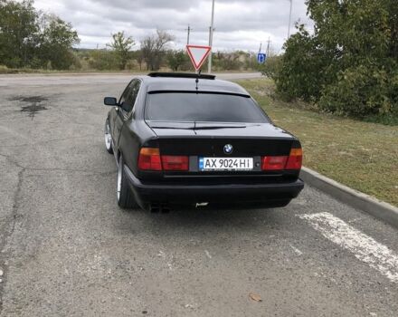 Чорний БМВ 5 Серія, об'ємом двигуна 3 л та пробігом 340 тис. км за 2100 $, фото 3 на Automoto.ua