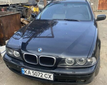 Черный БМВ 5 Серия, объемом двигателя 2.9 л и пробегом 400 тыс. км за 4000 $, фото 1 на Automoto.ua