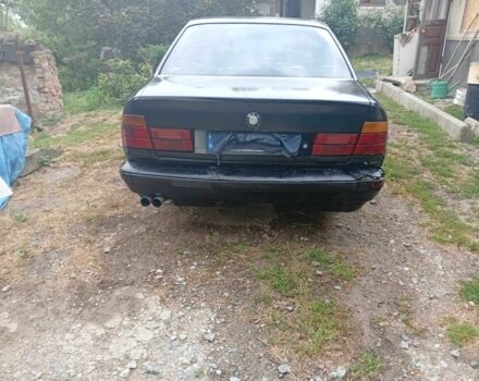 Чорний БМВ 5 Серія, об'ємом двигуна 2 л та пробігом 400 тис. км за 3000 $, фото 2 на Automoto.ua