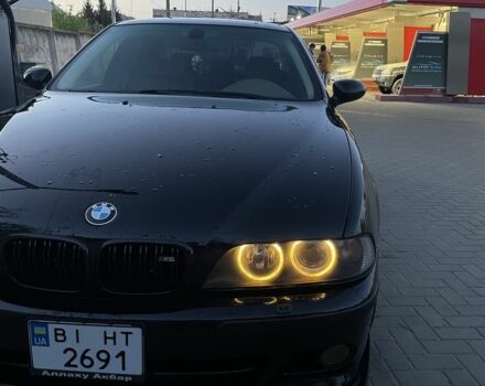 Черный БМВ 5 Серия, объемом двигателя 2.5 л и пробегом 350 тыс. км за 7050 $, фото 5 на Automoto.ua
