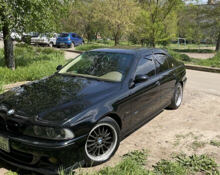 Черный БМВ 5 Серия, объемом двигателя 2.5 л и пробегом 350 тыс. км за 7050 $, фото 3 на Automoto.ua