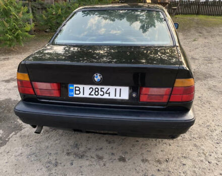 Чорний БМВ 5 Серія, об'ємом двигуна 2 л та пробігом 316 тис. км за 2999 $, фото 3 на Automoto.ua
